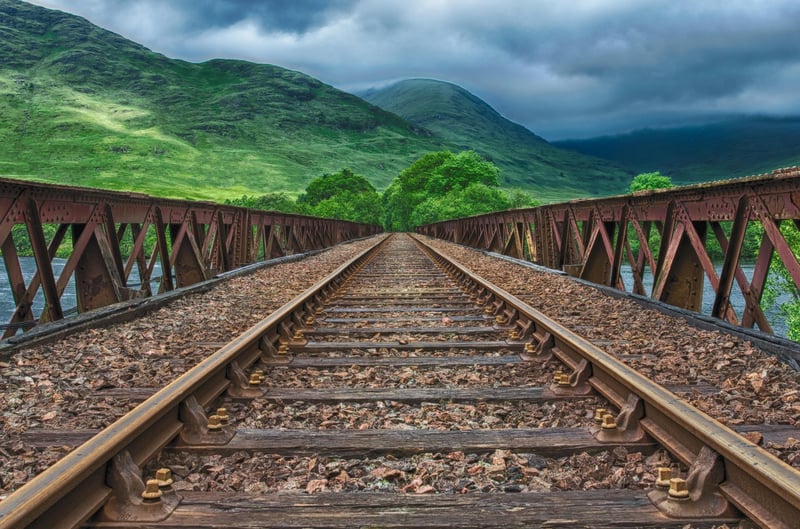 Trans-Siberian Railway in Russia